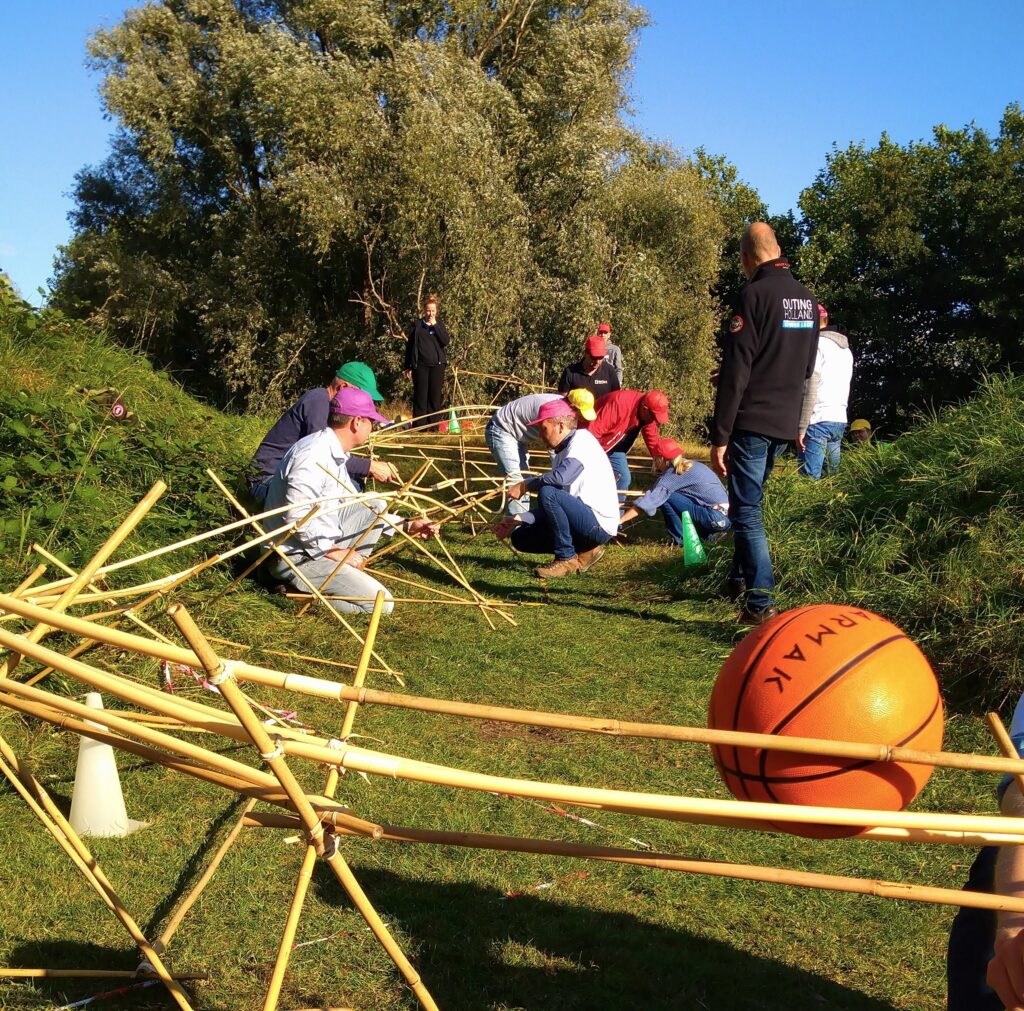 Gravity trail grote groep