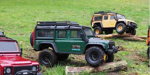 4x4 Rally challenge auto's
